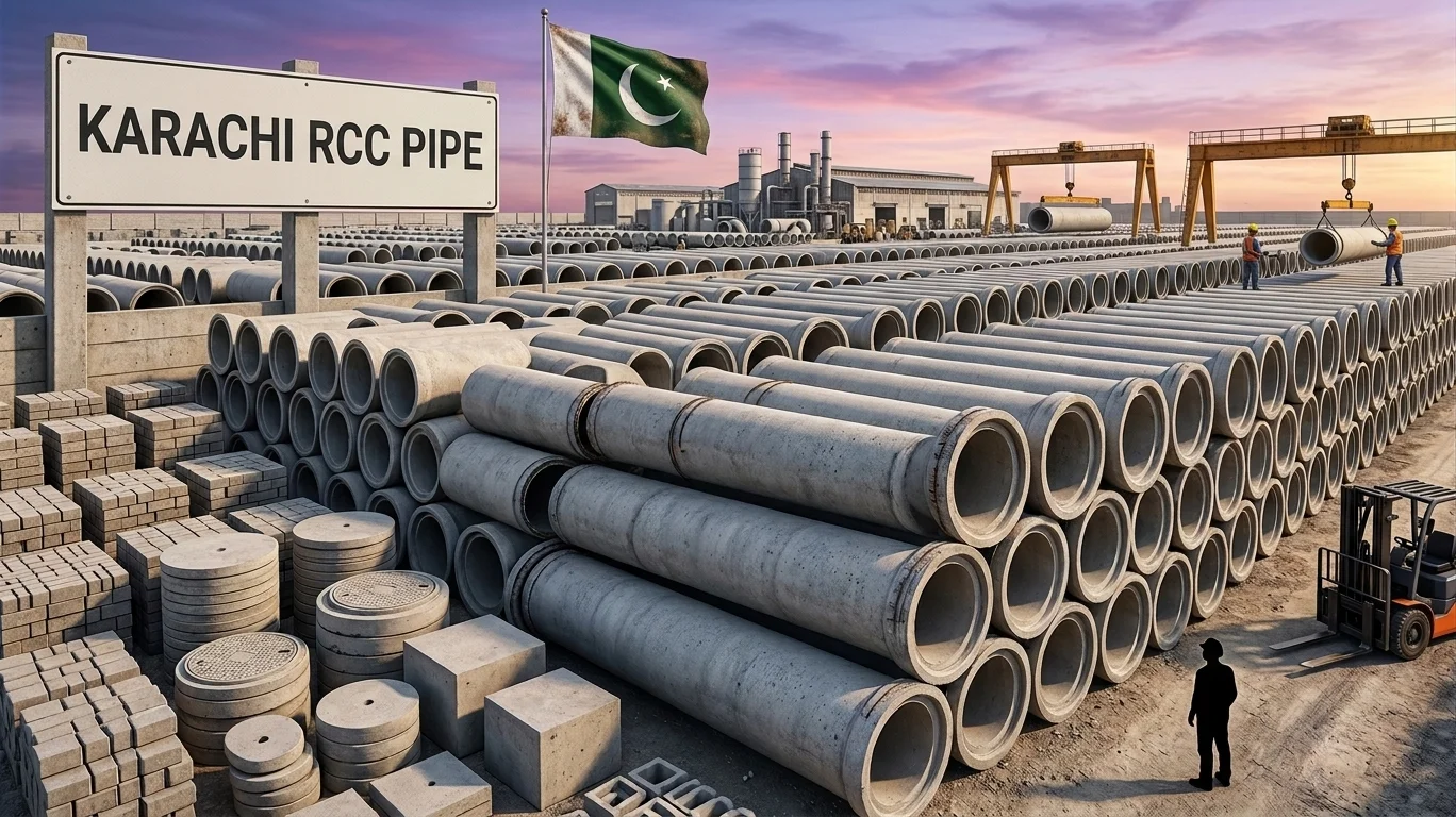 Manufacturing Facilities — Karachi RCC Pipe